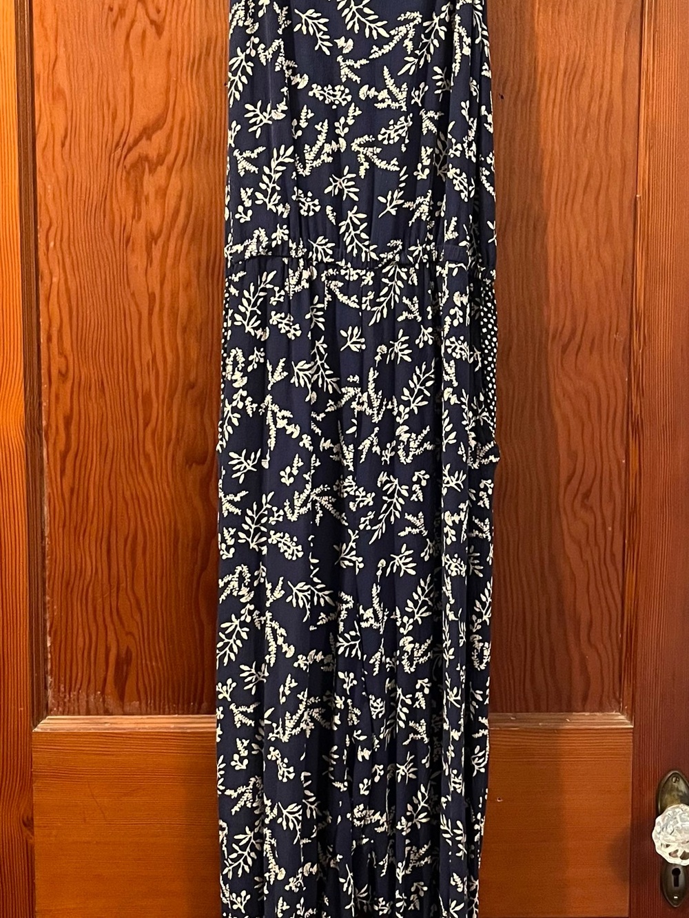 Navy Floral jumpsuit - women’s M - Lucky brand